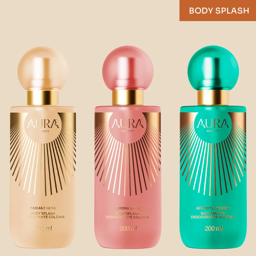 Kit Trio de Body Splashes